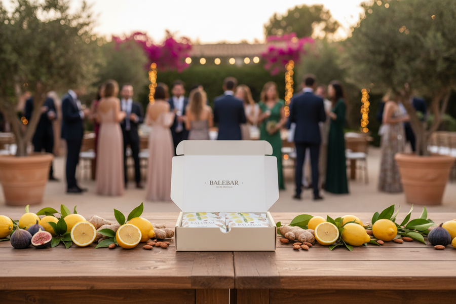Balebar en evento con fruta fresca